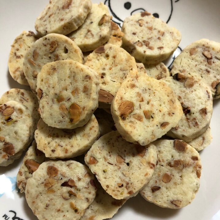 ナッツと豆乳のさっぱりクッキー レシピ 作り方 By ぼお 楽天レシピ ナッツと豆乳のさっぱりクッキー レシピ 作り方 By ぼお 楽天レシピ